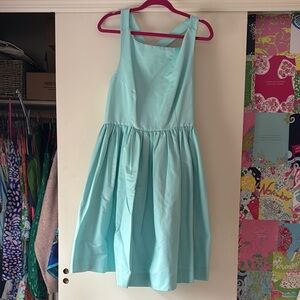 Aqua Kate Spade Fit and Flare Dress